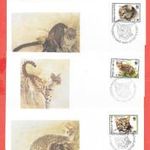 1995. Suriname , WWF Kismacskák sor FDC fotó