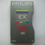 Philips EX E195 VHS videokazettatok / videókazettatok 1 FT-RÓL NMÁ! 1. GY fotó