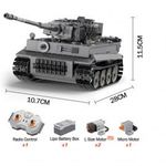 Új 925db. 2.4Ghz távirányítású Technic szerű II. világháborús TIGRIS TANK TIGER 131 - PzKpfw VI. fotó