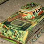 Lemezjáték retro tank fotó