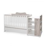 Lorelli Multi kombi ágy 190x72 - White Artwood fotó