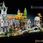 Lepin Gyűrűk Ura 10316 Völgyzugoly Rivendell 6167db UCS + lego mágnes ÚJ BP Azonnal! fotó