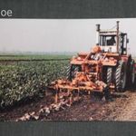 Kártyanaptár, Agrotröszt, Agroker mezőgazdasági üzletek, RÁBA traktor, munkagép, 1979 (1) fotó