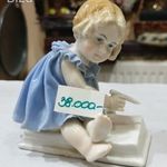 Régi ENSZ porcelán figura fotó