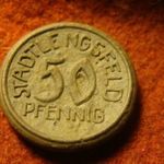 Lengsfeld porcelán 50 pfennig 1921 fotó