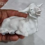 Régi német porcelán bárány figura fotó