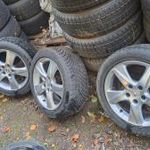 17" 5x114, 3 ET55 HONDA GYÁRI ALUFELNI 225/50 R17 TÉLI GUMIVAL fotó