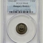 1942. 2 FILLÉR PCGS PR 68 fotó