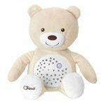 Chicco Baby Bear plüss maci projektor vetítő és éjszakai lámpa -pink fotó