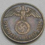 2 Reichspfennig, 1938A, Németország, Harmadik Birodalom fotó