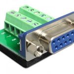 DeLock Adapter Sub-D 9 pin female Terminal block 10 pin 65268 Kiegészítő, Kellék Speciális átala... fotó