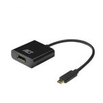 ACT AC7320 USB-C to DisplayPort female adapter 4K Black AC7320 Kiegészítő, Kellék Speciális átala... fotó