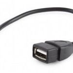 Gembird USB OTG AF to Micro BM Cable 0, 15m Black A-OTG-AFBM-03 Kiegészítő, Kellék Speciális átala... fotó