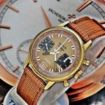 Ritkaság!Gyönyörű retro Danis Prestige Chronograph óras az 1970-es évekből új szövet szíjjal fotó