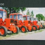 Kártyanaptár, Agroker mezőgazdasági üzlet, Szolnok, MTZ traktor, 1995 (1) fotó