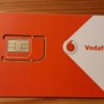 Vodafone telefonkártya, SIM kártya fotó