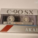 Akai C-90 SX kazetta új fotó