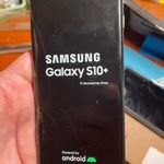 SAMSUNG S10+ / TEL+AKKU - LCD SÉRÜLT, ÉRINTŐJE NEM JÓ, GOOGLE FIÓK ZÁROLT fotó