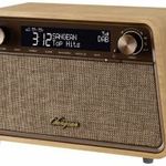 Sangean Premium Wooden Cabinet WR-201 Asztali rádió DAB+, FM DAB+, Bluetooth?, AUX, URH Ébresztő ... fotó