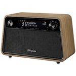 Sangean Premium Wooden Cabinet WR-201 Asztali rádió DAB+, FM DAB+, Bluetooth?, AUX, URH Ébresztő ... fotó