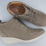 CLARKS Unstructured kívül-belül bőr telitalpú bokacipő, 38, 5 / 39 fotó