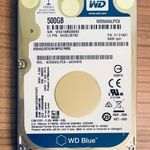 Western Digital WD Blue 2.5" 500GB 5400rpm 16MB SATA3 100/100 fotó