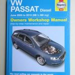 Volkswagen Passat dízel javítási könyv (2005-2010) Haynes fotó