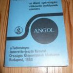 Dr. Sipőczy Győző: Segédkönyv az állami nyelvvizsgára előkészítő tanfolyamok számára - Angol tanköny fotó