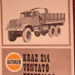 KRAZ teherautók 4 db prospektusa. Ötvenéves prospektus szett 557 fotó