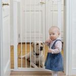 Baby Dan Premier PET GATE fehér magas rács, 73-86 cm fotó