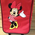 DISNEY MINNIE MOUSE PIROS PÖTTYÖS GURULÓS BŐRÖND. fotó