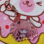 Anime kulcstartó 6 cm-es Danganronpa Junko Enoshima fotó