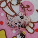 Anime kulcstartó 6 cm-es Danganronpa Junko Enoshima fotó