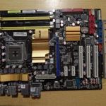 Asus P5Q LGA 775 alaplap fotó