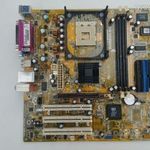 Asus P4S800-MX socket 478-as tesztelt retro alaplap. fotó