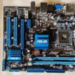 Asus P5G41T-M LE LGA775-ös kifogástalan alaplap. fotó