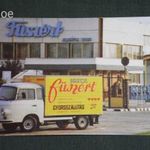 Kártyanaptár, Balaton füszért vállalat, Barkas dobozos teherautó, 1986 (1) fotó