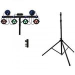 EUROLITE - Set LED KLS Laser Bar Next FX Light Set + M-4 Speaker-System Stand fotó