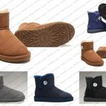 Új Ugg Bailey Button Bling Boot Női Gyerek Unisex Szőrös Csizma Bakancs Bokacsizma 36-41 fotó