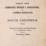 1847 TÓTHFALUSI MIKLÓS: Gyümölcsbarát. Okszerű vezér gyümölcsfák növelése s ápolgatására (*410) fotó