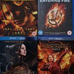 The Hunger Games (Az éhezők viadala) 1, 2, 3, 4 Blu-ray csomag (angol/angol) fotó