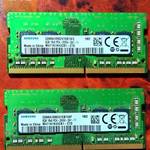 Samsung 16gb (2x8gb) ddr4 2666mhz CL19 Sodimm laptop memória fotó