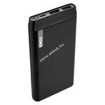 Emos Powerbank ALPHA 10S 10000mAh fekete külső akkumulátor töltő fotó