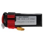 Helyettesítő modell / RC Akku 14.8V, Li-Polymer, 2200mAh, XT60 csatlakozó, 105mm x 34mm x 25mm fotó