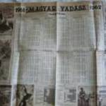 MAGYAR VADÁSZ NAPTÁR 1961 E fotó