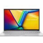 ASUS CONS NB Vivobook X1704ZA-AU240W 17.3" FHD, i3-1215U, 8GB, 512GB M, 2, INT, WIN11H, Ezüst fotó