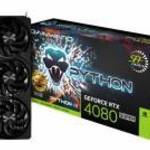 Gainward GeForce RTX4080 Super 16GB DDR6X Python III OC fotó