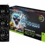 Gainward GeForce RTX4070 Ti Super 16GB DDR6X Python III OC fotó