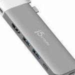 j5create JCD394-N USB-C 6K Docking Station Silver fotó