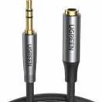 UGREEN AV190 AUX jack audio hosszabbító kábel 2m Black fotó